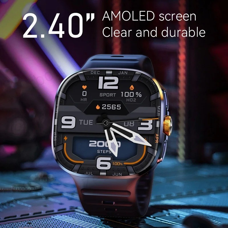 Original M99 Amoled Smartwatch with Rotary Camera & GPS